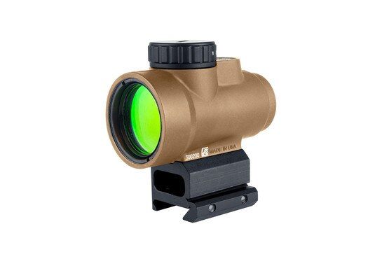 Trijicon MRO SD rifle red dot is powered by a CR2032 battery